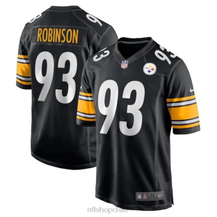 ropa NFL pittsburgh steelers mark robinson nike camiseta negra game player hombres 20DRH4356