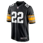 ropa NFL Pittsburgh Steelers Najee Harris Nike camiseta negra de jugador local hombres 20DRH1895 - Image 2