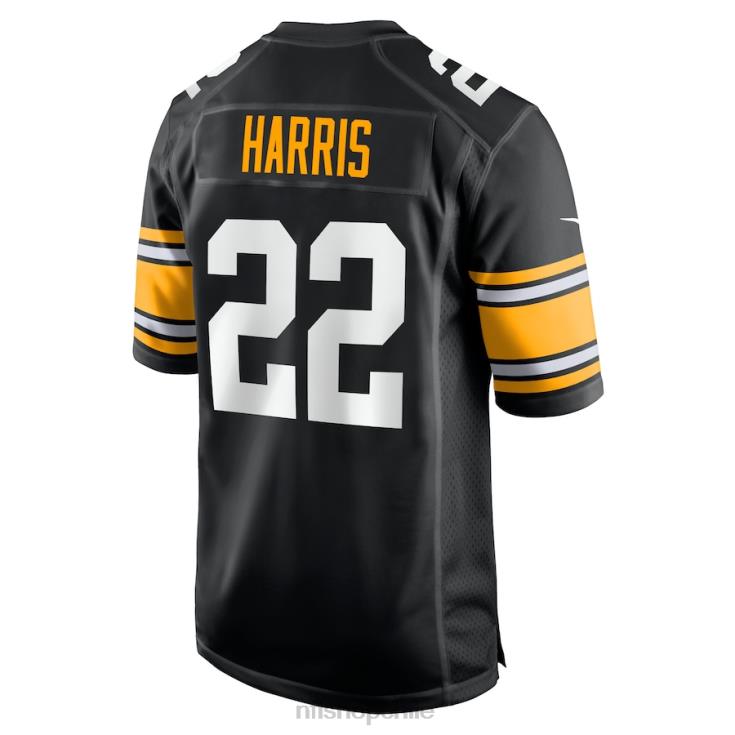 ropa NFL Pittsburgh Steelers Najee Harris Nike camiseta negra de jugador local hombres 20DRH1895 - Image 3