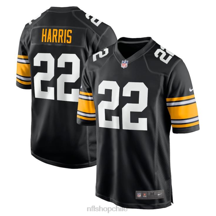 ropa_nfl_pittsburgh_steelers_najee_harris_nike_camiseta_negra_de_jugador_local_hombres_20drh1895.jpg ropa NFL Pittsburgh Steelers Najee Harris Nike camiseta negra de jugador local hombres 20DRH1895 - Image 1