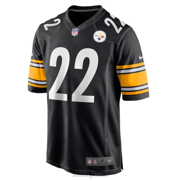 ropa NFL pittsburgh steelers najee harris nike camiseta negra del juego de selección de primera ronda del draft 2021 juventud 20DRH3197 - Image 2