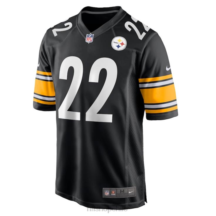 ropa NFL pittsburgh steelers najee harris nike negro jugador juego camiseta hombres 20DRH2105 - Image 2