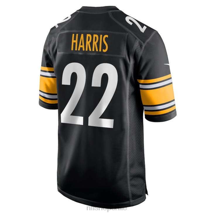 ropa NFL pittsburgh steelers najee harris nike negro jugador juego camiseta hombres 20DRH2105 - Image 3