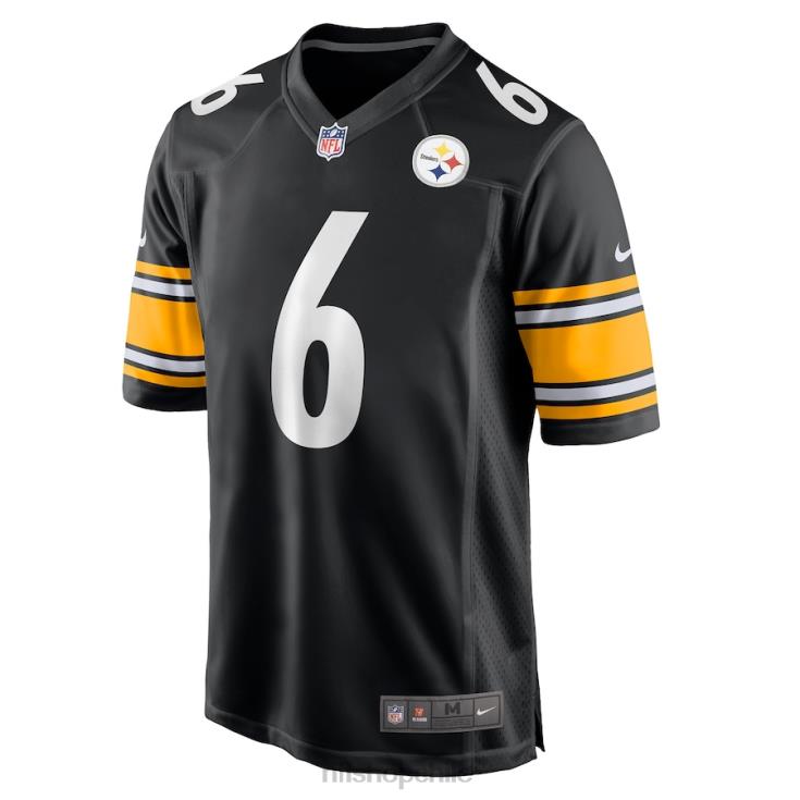 ropa NFL pittsburgh steelers pressley harvin iii nike camiseta negra juego hombres 20DRH4287 - Image 2