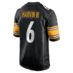 ropa NFL pittsburgh steelers pressley harvin iii nike camiseta negra juego hombres 20DRH4287 - Image 3