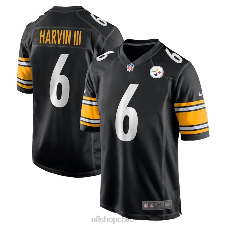 ropa NFL pittsburgh steelers pressley harvin iii nike camiseta negra juego hombres 20DRH4287 - Image 1
