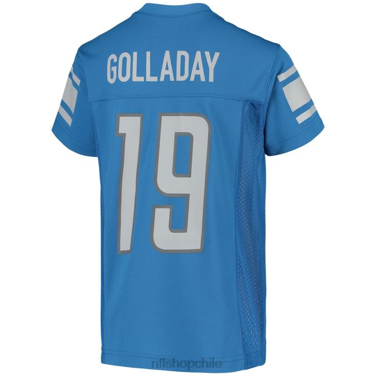 ropa NFL réplica de camiseta azul de kenny golladay de los leones de detroit juventud 20DRH3020 - Image 3