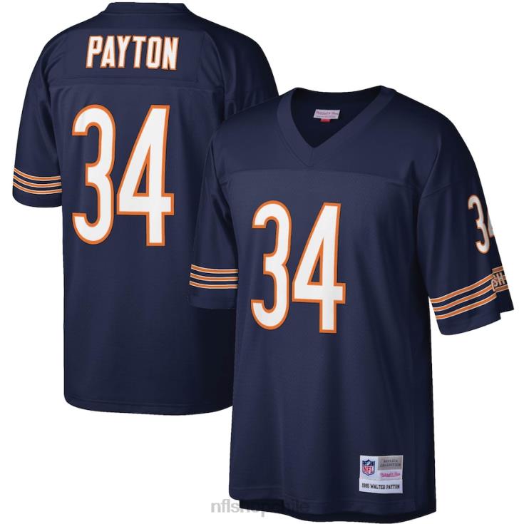 ropa NFL réplica de camiseta azul marino de mitchell & ness de walter payton de los osos de chicago hombres 20DRH712 - Image 1