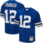 ropa NFL réplica de la camiseta de los dallas cowboys roger staubach mitchell & ness royal 1971 hombres 20DRH930