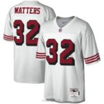 ropa NFL San Francisco 49ers Ricky Watters Mitchell & Ness réplica de camiseta blanca heredada hombres 20DRH2141