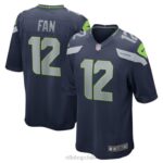 ropa NFL seattle seahawks 12th fan camiseta nike college azul marino hombres 20DRH327
