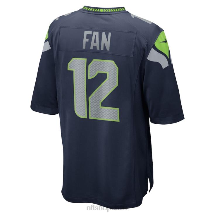ropa NFL seattle seahawks 12th fan camiseta nike college azul marino hombres 20DRH327 - Image 3