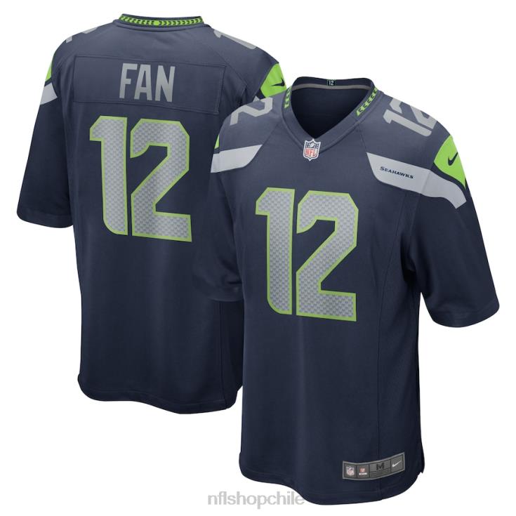 ropa NFL seattle seahawks 12th fan camiseta nike college azul marino hombres 20DRH327 - Image 1