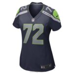 ropa NFL seattle seahawks abraham lucas nike universidad azul marino jugador camiseta mujer 20DRH4586 - Image 2