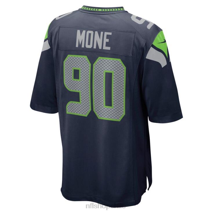 ropa NFL seattle seahawks bryan mone camiseta nike college azul marino hombres 20DRH4391 - Image 3