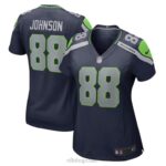 ropa NFL seattle seahawks cade johnson camiseta nike college azul marino mujer 20DRH4236