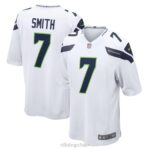 ropa NFL seattle seahawks geno smith nike camiseta blanca del jugador del juego hombres 20DRH2805