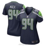 ropa NFL seattle seahawks isaiah mack nike universidad azul marino camiseta de jugador de local mujer 20DRH6910