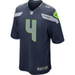 ropa NFL seattle seahawks michael dickson nike universidad azul marino jugador juego camiseta hombres 20DRH3830 - Image 2