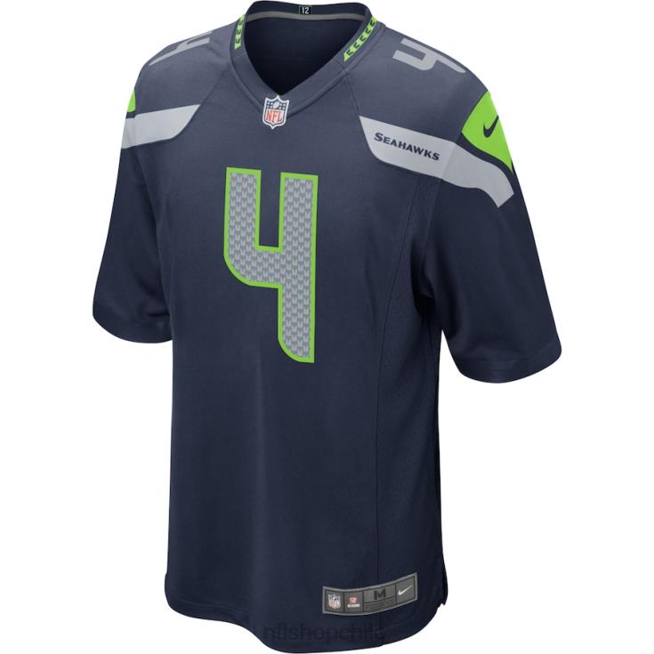 ropa NFL seattle seahawks michael dickson nike universidad azul marino jugador juego camiseta hombres 20DRH3830 - Image 2