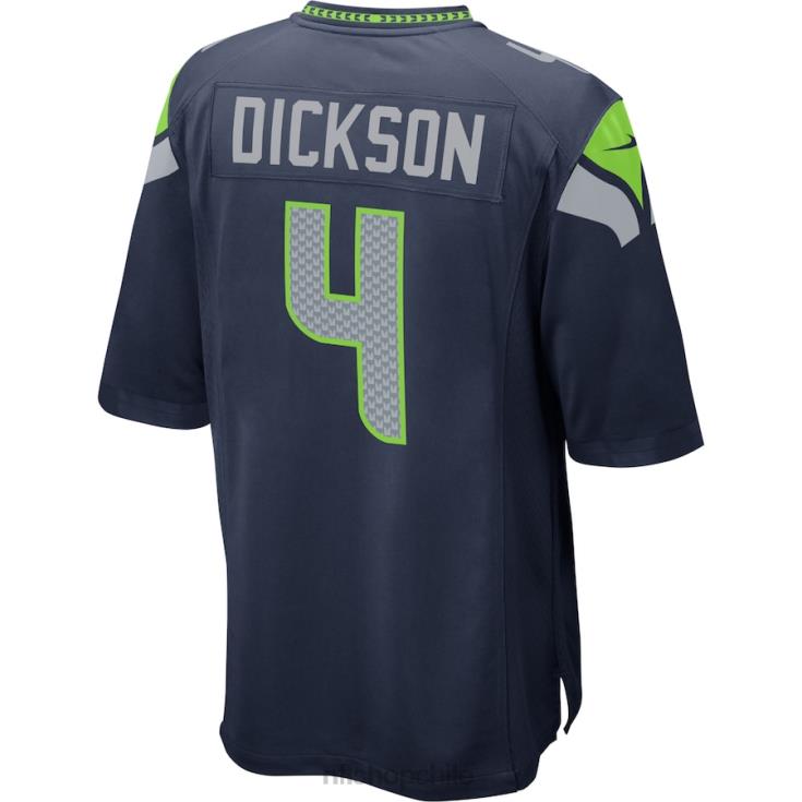ropa NFL seattle seahawks michael dickson nike universidad azul marino jugador juego camiseta hombres 20DRH3830 - Image 3