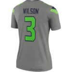 ropa NFL seattle seahawks russell wilson nike camiseta gris leyenda invertida mujer 20DRH2061 - Image 3