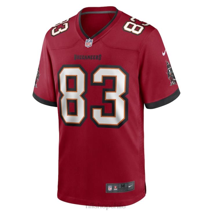 ropa NFL tampa bay buccaneers deven thompkins nike camiseta roja del jugador del juego hombres 20DRH4453 - Image 2