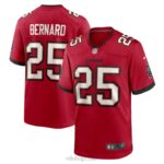 ropa NFL tampa bay buccaneers giovani bernard nike camiseta roja del juego hombres 20DRH4140
