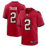 ropa NFL tampa bay buccaneers kyle trask nike camiseta roja del juego hombres 20DRH1317