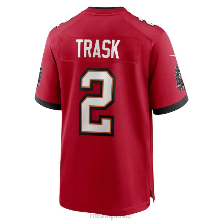 ropa NFL tampa bay buccaneers kyle trask nike camiseta roja del juego hombres 20DRH1317 - Image 3