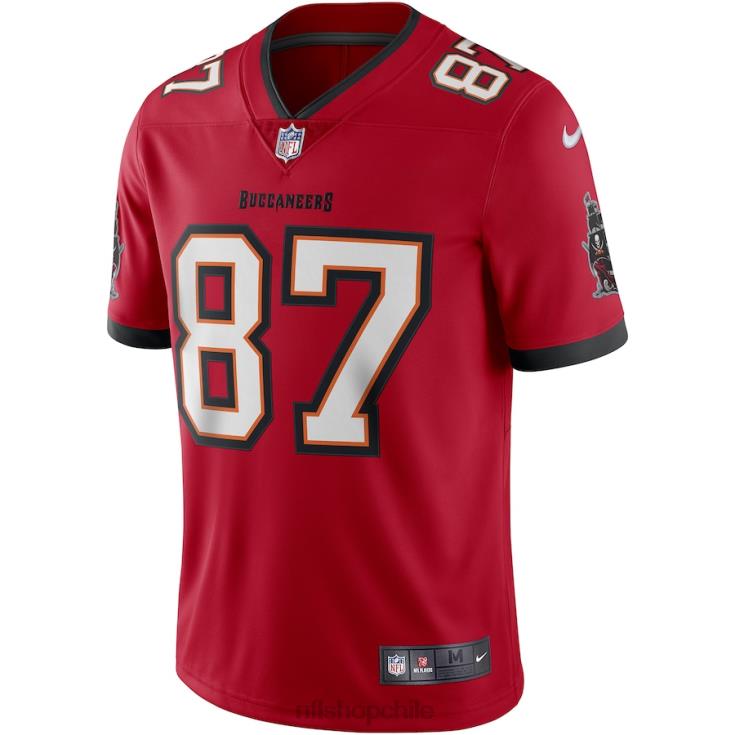 ropa NFL tampa bay buccaneers rob gronkowski nike camiseta roja vapor limitada hombres 20DRH1619 - Image 2