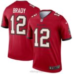 ropa NFL tampa bay buccaneers tom brady camiseta nike leyenda roja hombres 20DRH737