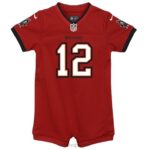 ropa NFL tampa bay buccaneers tom brady nike juego mameluco rojo jersey niños 20DRH2289 - Image 3