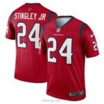 ropa NFL tejanos de houston derek stingley jr. camiseta nike leyenda roja hombres 20DRH2194