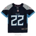 ropa NFL tennessee titans derrick henry camiseta nike azul marino niños 20DRH2090 - Image 2