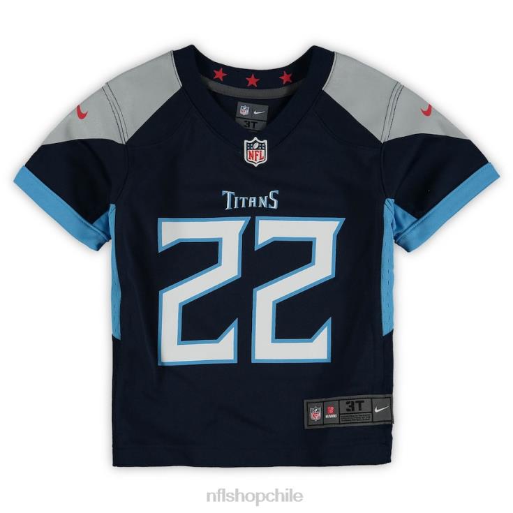 ropa NFL tennessee titans derrick henry camiseta nike azul marino niños 20DRH2090 - Image 2