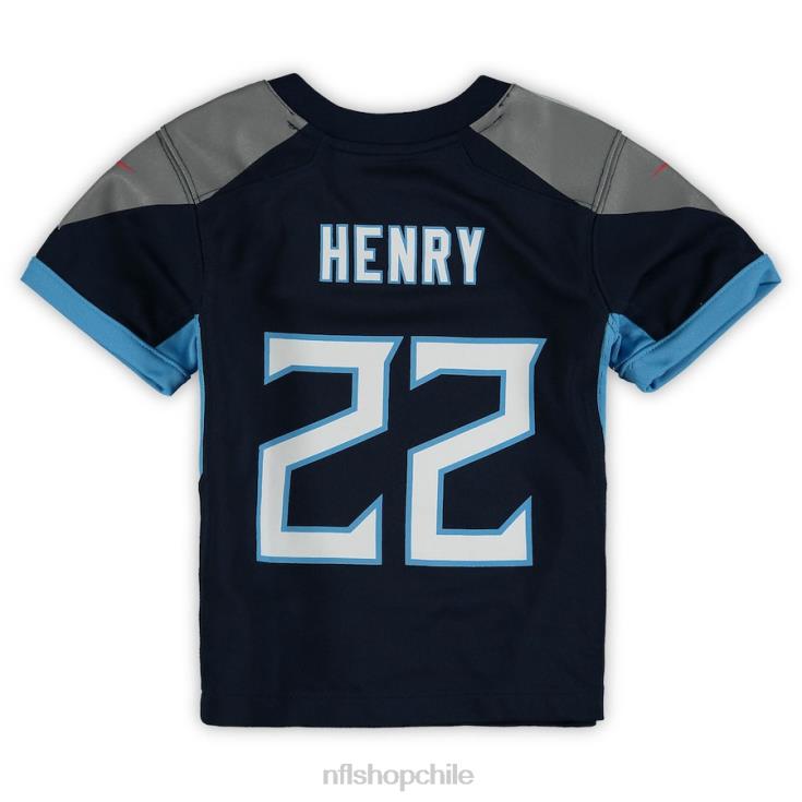 ropa NFL tennessee titans derrick henry camiseta nike azul marino niños 20DRH2090 - Image 3