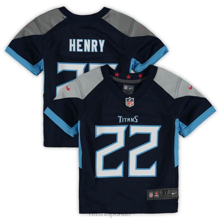 ropa NFL tennessee titans derrick henry camiseta nike azul marino niños 20DRH2090 - Image 1