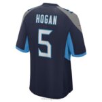 ropa NFL tennessee titans kevin hogan camiseta de jugador de local azul marino nike hombres 20DRH6757 - Image 3