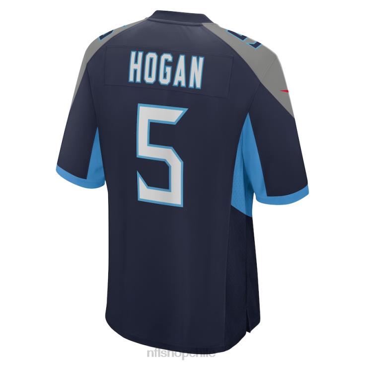 ropa NFL tennessee titans kevin hogan camiseta de jugador de local azul marino nike hombres 20DRH6757 - Image 3