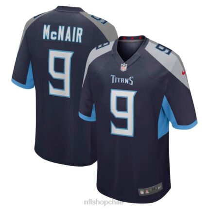 ropa NFL tennessee titans steve mcnair nike azul marino juego jugador retirado camiseta hombres 20DRH672
