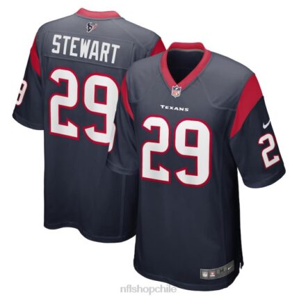 ropa NFL texanos de houston m.j. camiseta de jugador de juego de la marina nike de stewart hombres 20DRH6327