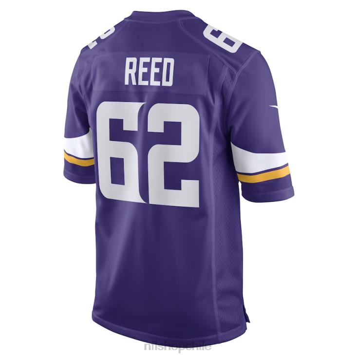 ropa NFL vikingos de minnesota chris reed nike camiseta de jugador de juego púrpura hombres 20DRH6065 - Image 3